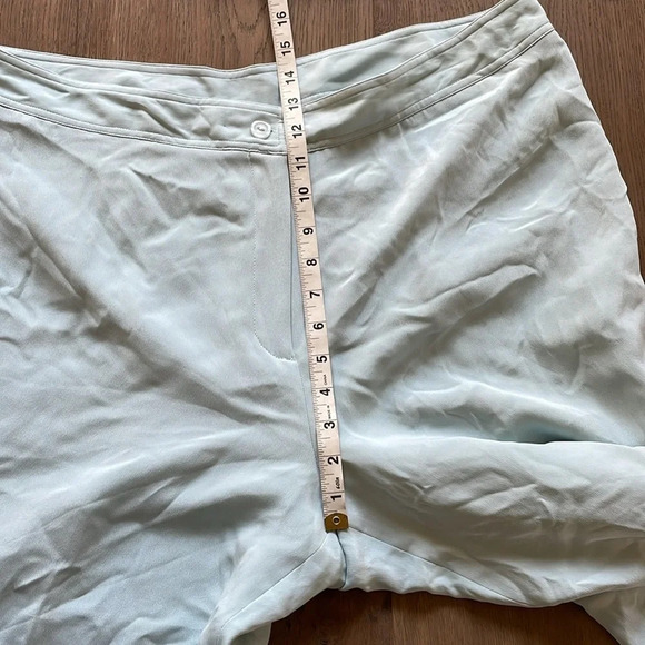 Style & Co. Light Blue Silk Straight Leg Trouser Pants
Women's Size 18 - Picture 3 of 7